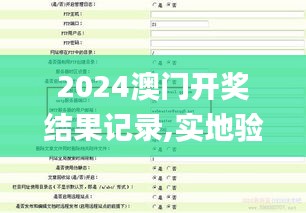 2024澳门开奖结果记录,实地验证研究方案_融元境GYT2.25