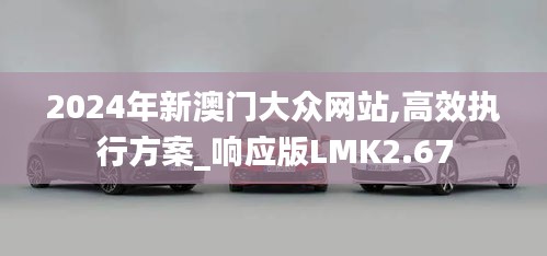 2024年新澳门大众网站,高效执行方案_响应版LMK2.67