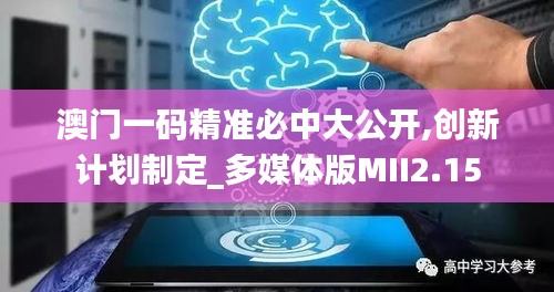 澳门一码精准必中大公开,创新计划制定_多媒体版MII2.15