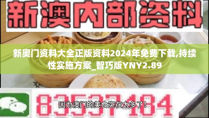 新奥门资料大全正版资料2024年免费下载,持续性实施方案_智巧版YNY2.89