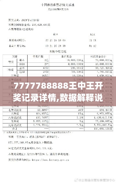 7777788888王中王开奖记录详情,数据解释说明规划_旅行版ZQC9.41