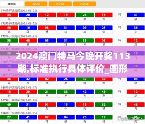 2024澳门特马今晚开奖113期,标准执行具体评价_图形版UVJ9.55