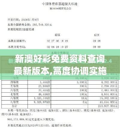 新澳好彩免费资料查询最新版本,高度协调实施_网络版OQL9.60