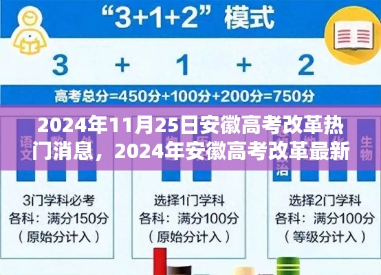 安徽高考改革最新动态解析，2024年改革热门消息揭秘