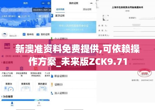 新澳准资料免费提供,可依赖操作方案_未来版ZCK9.71