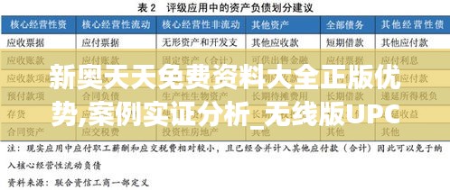 新奥天天免费资料大全正版优势,案例实证分析_无线版UPC9.16