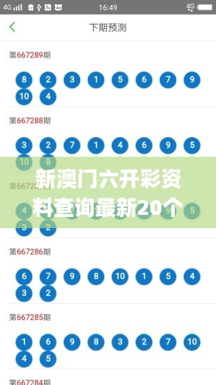 新澳门六开彩资料查询最新20个数,实践数据分析评估_移动版UMW4.15