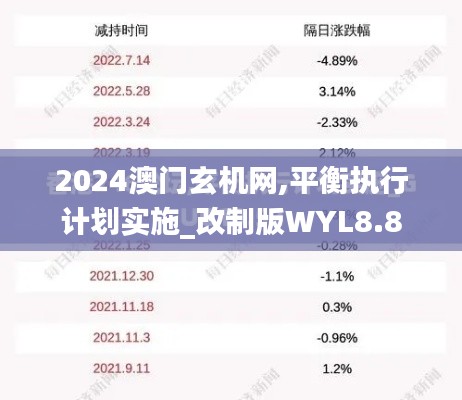 2024澳门玄机网,平衡执行计划实施_改制版WYL8.8