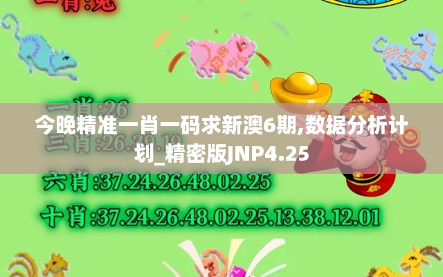 今晚精准一肖一码求新澳6期,数据分析计划_精密版JNP4.25