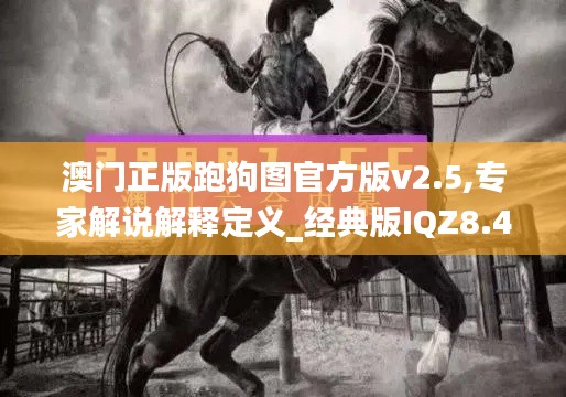 澳门正版跑狗图官方版v2.5,专家解说解释定义_经典版IQZ8.4