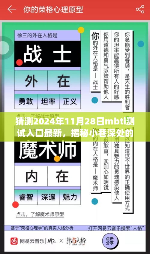 揭秘未来MBTI测试入口的独特体验之旅，小巷深处的神秘角落，最新预测2024年11月28日揭晓！