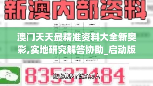 澳门天天最精准资料大全新奥彩,实地研究解答协助_启动版KME72.804