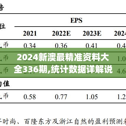 2024新澳最精准资料大全336期,统计数据详解说明_RFC10.691体验版