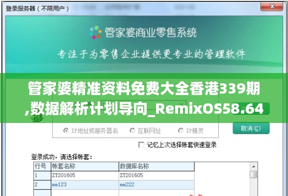 管家婆精准资料免费大全香港339期,数据解析计划导向_RemixOS58.646-1