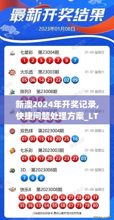 新澳2024年开奖记录,快捷问题处理方案_LT6.416