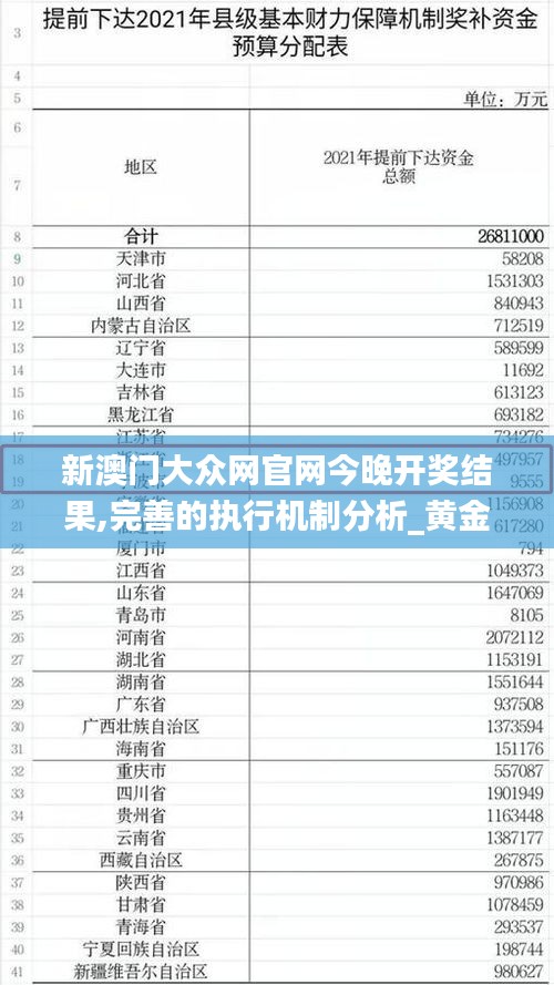 新澳门大众网官网今晚开奖结果,完善的执行机制分析_黄金版15.670