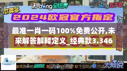 最准一肖一码100%免费公开,未来解答解释定义_经典款3.346