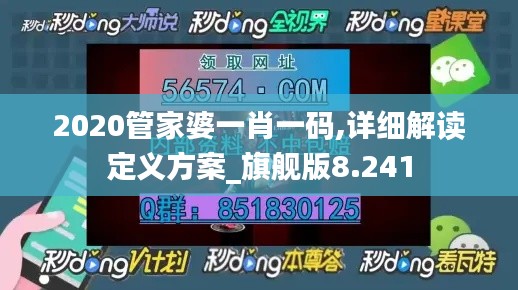 2020管家婆一肖一码,详细解读定义方案_旗舰版8.241