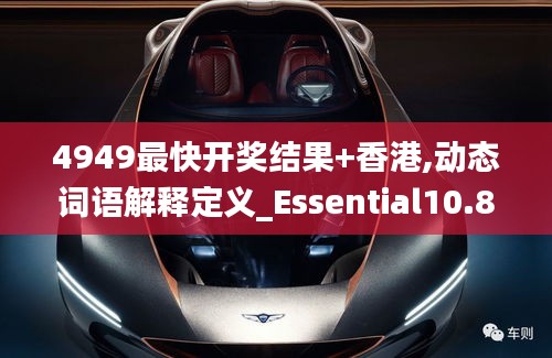 4949最快开奖结果+香港,动态词语解释定义_Essential10.817