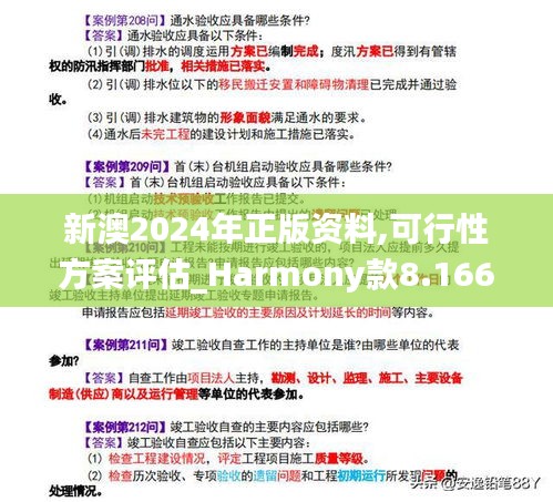 新澳2024年正版资料,可行性方案评估_Harmony款8.166