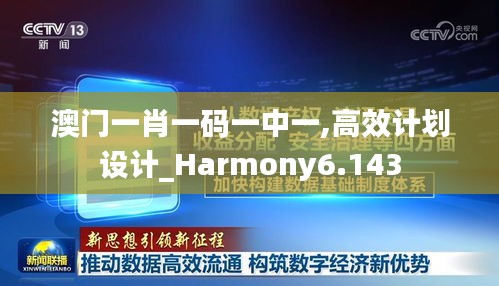 澳门一肖一码一中一,高效计划设计_Harmony6.143