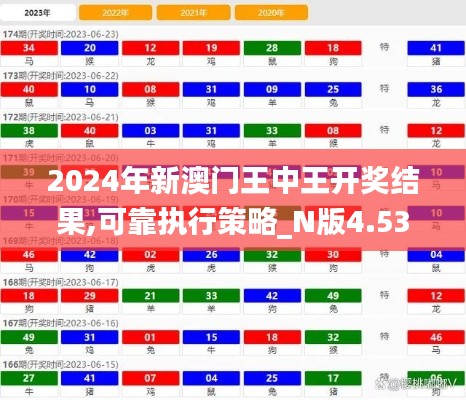 2024年新澳门王中王开奖结果,可靠执行策略_N版4.534