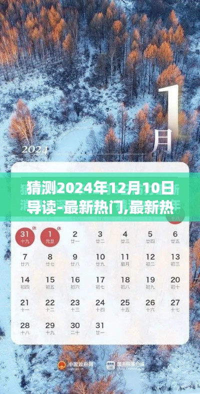 探索未来趋势，预测与导读2024年12月10日热门资讯与热点