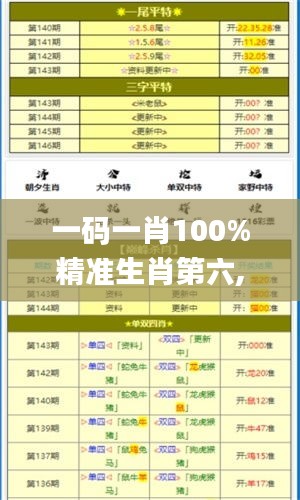 一码一肖100%精准生肖第六,系统解析说明_P版5.297