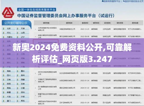 新奥2024免费资料公开,可靠解析评估_网页版3.247