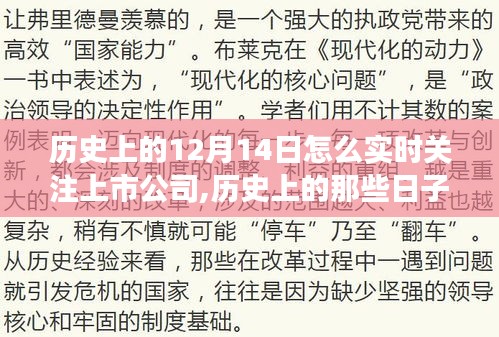 历史上的那些日子，揭秘如何实时关注上市公司与寻找内心的平和宁静之旅——以12月14日为节点