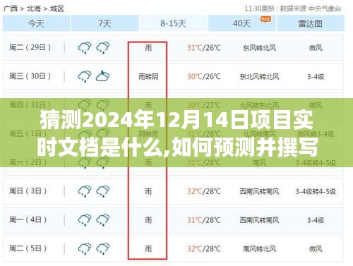 如何预测并撰写未来项目实时文档，以猜测2024年12月14日为例的详细指南与策略分析