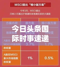 今日头条国际时事速递，全球最新大事报道汇总
